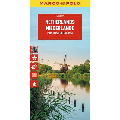 MARCO POLO Reisekarte Niederlande 1:275.000, Sonstige von Marco Polo, MairDuMont, 978-3-575-01904-2