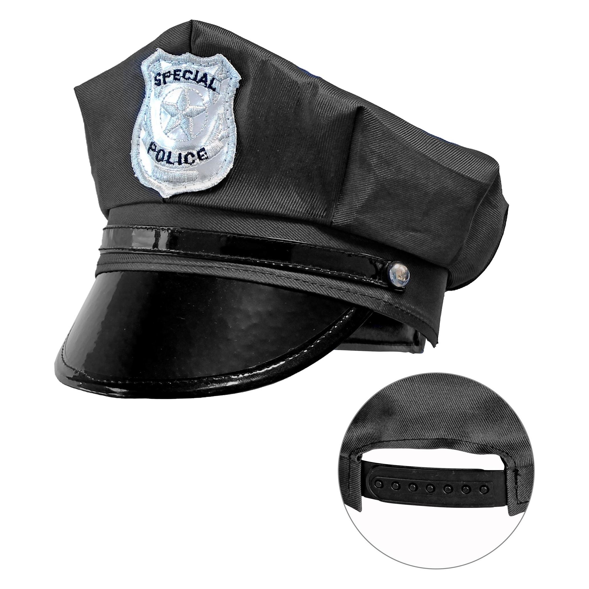 Widmann POLIZEIMÜTZE Grössenverstellbar (3328)