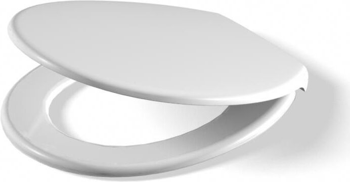 Pagette Pagette Rondo WC siège 794682802 blanc, avec revêtement, emboîtable par le haut
