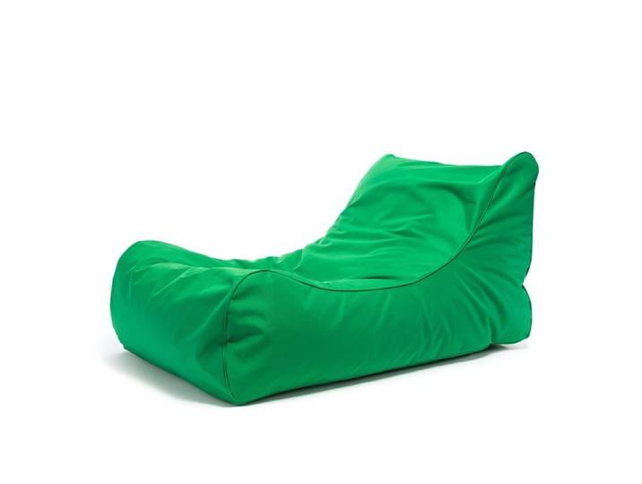 Master Polyester Canapé Pouf Outdoor Pouf Fauteuil Relax Salon 115x65x60cm Vert Foncé - Ecopuf