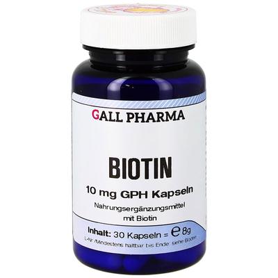 Biotin 10 mg GPH Kapseln 30 St