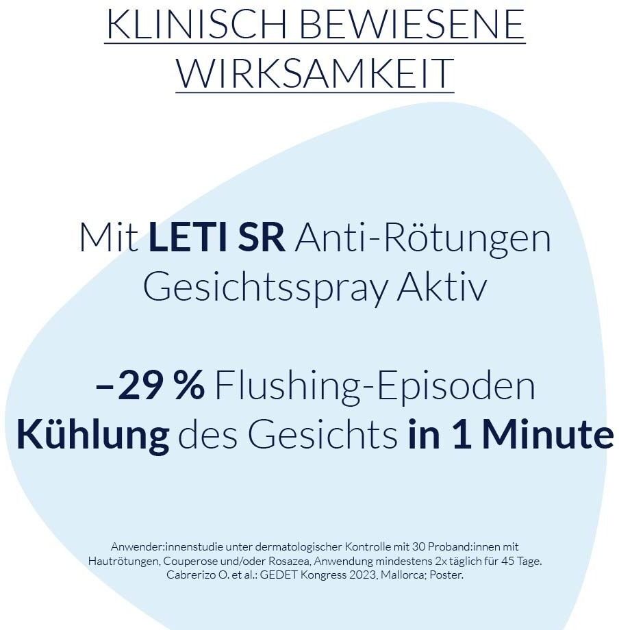 Leti SR Anti-Rötungen Gesichtsspray aktiv 75 ml Spray