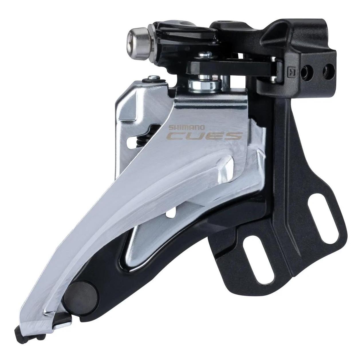 Shimano Umwerfer CUES FD-U6000 2x10/11 Side Swing 64-69° E-Typ ohne Platte (EFDU6000E4)