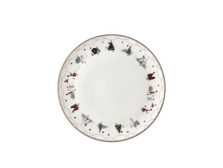 Wik & Walsøe Assiette Julemorgen Ø20 cm