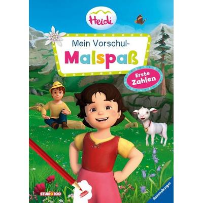 Heidi - Mein Vorschul-Malspaß Erste Zahlen, Taschenbuch von , Ravensburger Verlag GmbH, 978-3-473-49630-3