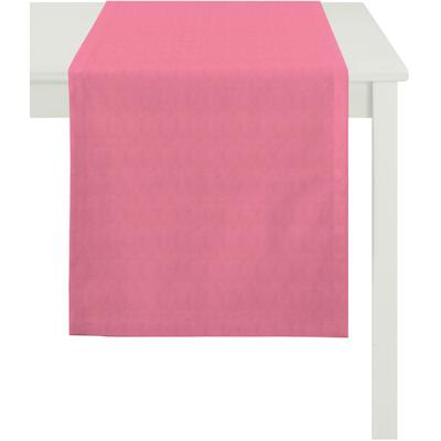 Tischläufer APELT "3944 UNI BASIC", rosa, B:48cm L:150cm, Baumwolle, Tischdecken