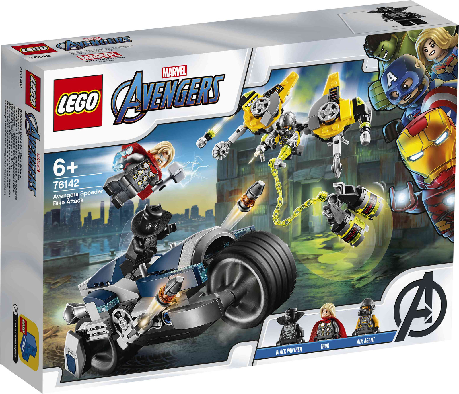 LEGO 76142 Avengers Speeder Bike Aanval V29