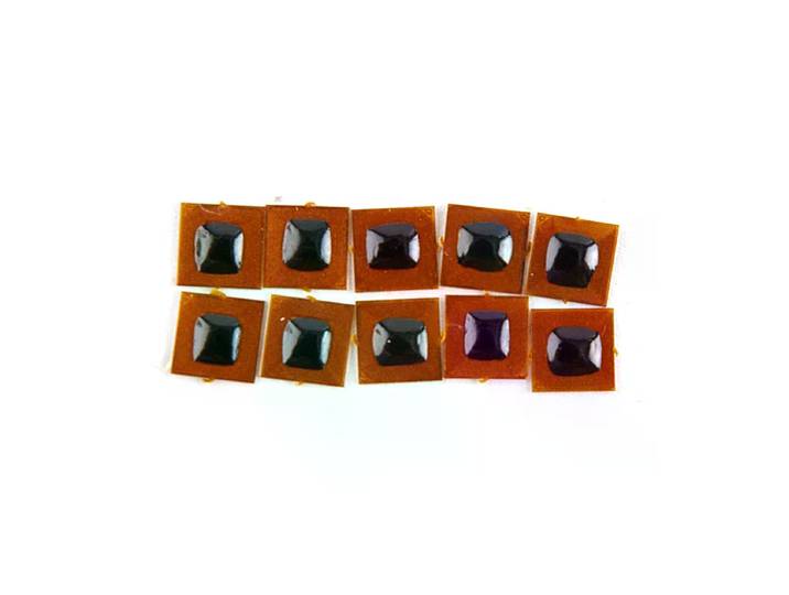 Étiquette autocollante RFID Programmable, 5x5mm, Micro FPC NFC Ntag213, portée de lecture de 1mm, 5 pièces
