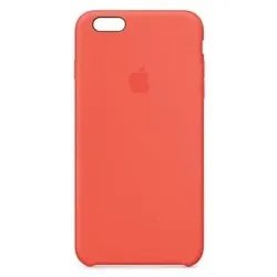 Apple Silikon Case (Apple iPhone 6 Plus, Apple iPhone 6s Plus), Smartphone Hülle, Orange