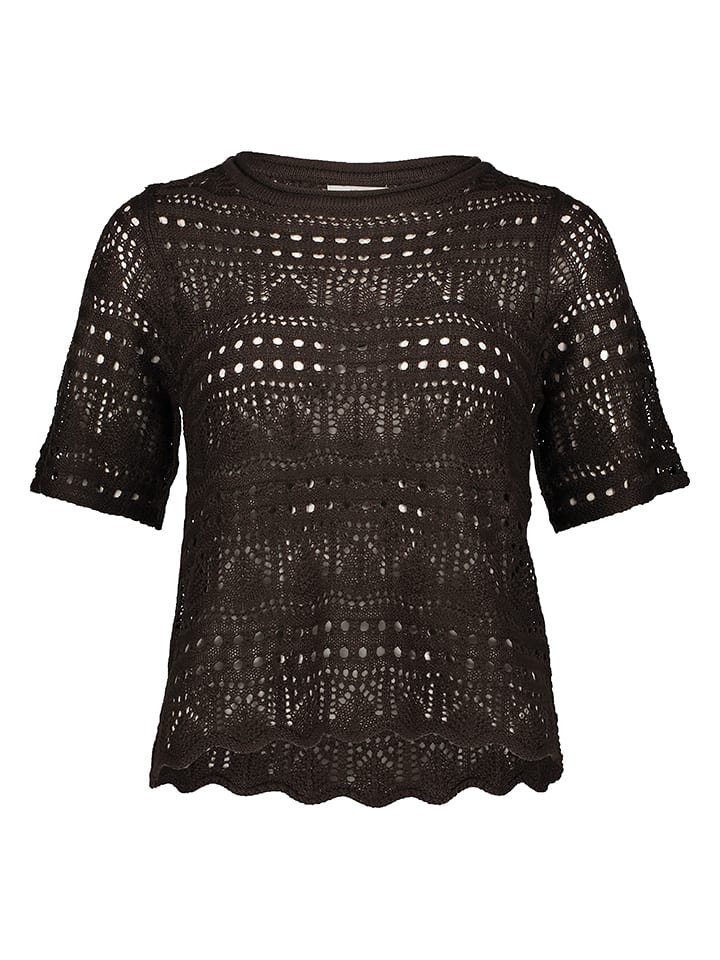 JDY Pullover in Braun - S