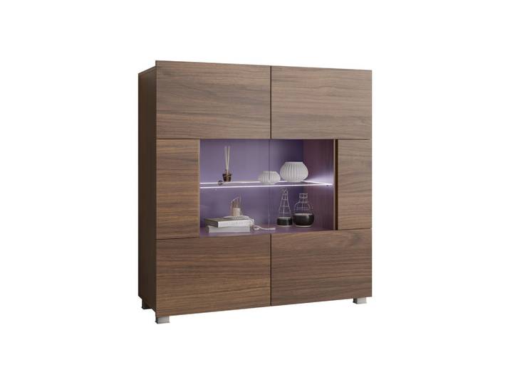 KOMMODE Calabrini 01 mit blauer LED Beleuchtung