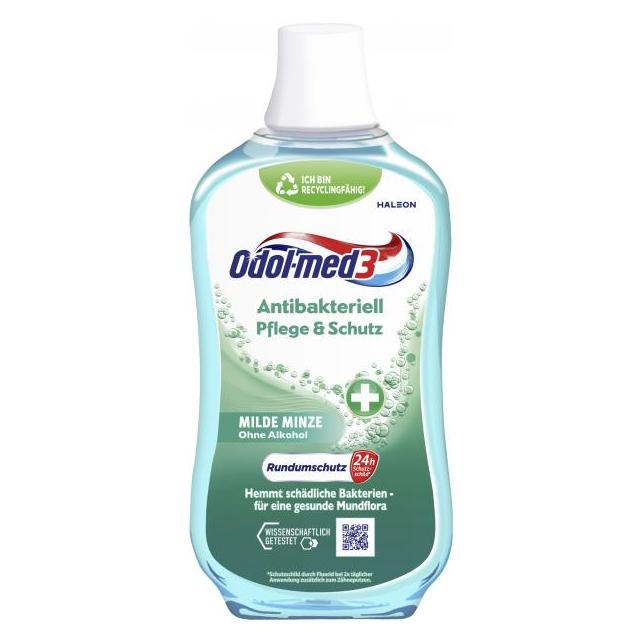 Odol-med3 Antibakteriell Pflege (500 ml, Mundspülung) (2842203)