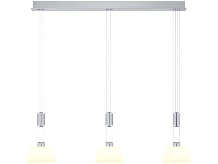 Pendellampe Elegance Nickel matt Metall 2100 lm B 100 cm - LED - Lichtfarbe: Extra warmweiss- LED Energiesparlampe
