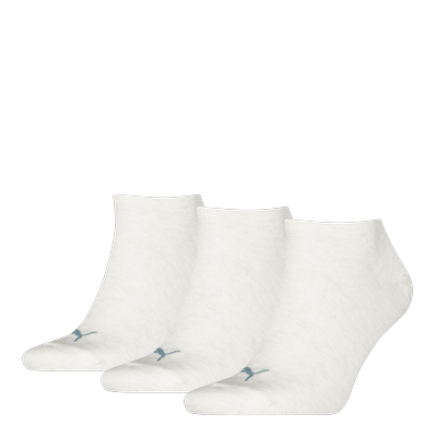 Sneakersocken PUMA "PUMA UNISEX SNEAKER PLAIN 3P", Herren, Gr. 35-38, Sockengröße, beige (oatmeal), Baumwollmischung, Socken Sneakersocken, mit kleinem Logo
