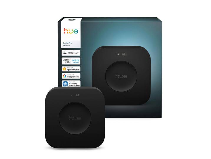 Philips HUE Steuerelement, Schwarz, Kunststoff, 9.2x2.6x9.2 cm, Lampen & Leuchten, Aussenbeleuchtung, Bewegungsmelder