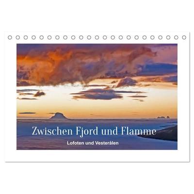 Zwischen Fjord und Flamme (Tischkalender 2027 DIN A5 quer), CALVENDO Monatskalender