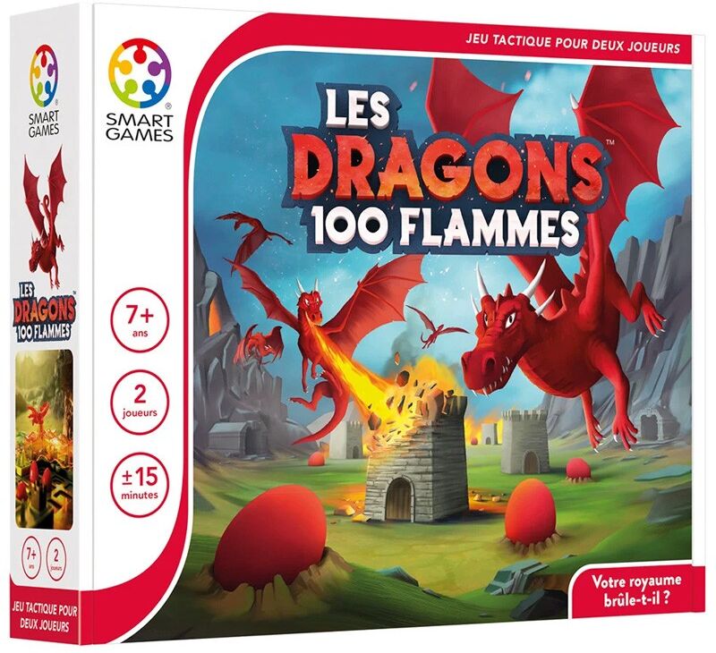 SmartGames Les Dragons 100 Flammes (Dragon Inferno) - SMART GAMES