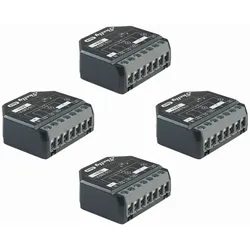 Shelly 2PM Gen4 Unterputz Relais max 16A 2 Kanal WLAN, Bluetooth, Matter, Zigbee Smart-Schalter 4er Pack