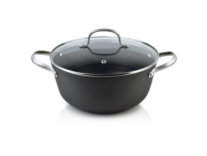 Mondex Topf Pak Choi Schwarz 33/24/11 cm Metall, Kochgeschirr, Töpfe, Kochtöpfe