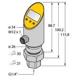 Turck Drucksensor PS003A-50 #6832811