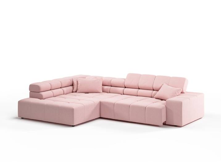 Candy Oregon Matrix Ecksofa motorische Sitztiefenverstellung