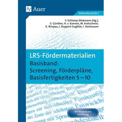 LRS-Fördermaterialien 1, Taschenbuch von , Auer Verlag in der AAP Lehrerwelt GmbH, 978-3-403-07258-4