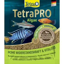 TETRA Pro Algae Multi-Crisps, 12 g Beutel, Fischfutter zur Stärkung des Immunsystems