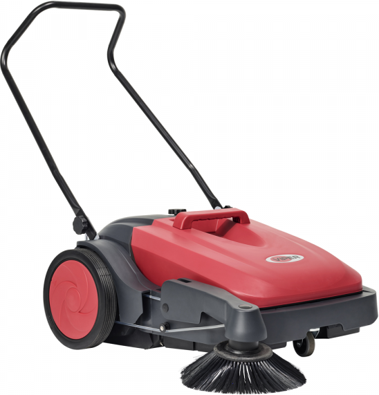 Nilfisk Viper PS480 Balayeuse à poussée manuelle - avec bac de ramassage