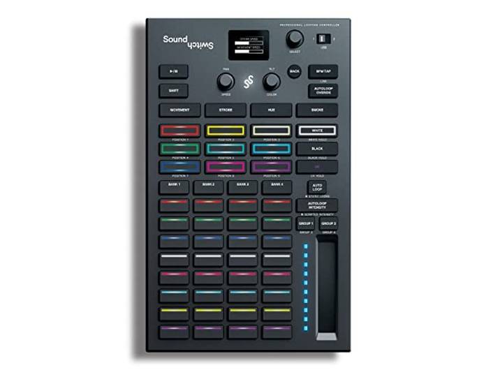 SoundSwitch Control One - Professioneller DMX DJ-Beleuchtungs - Controller mit 3 Monaten SoundSwitch Softwarezugang, DMX und Phillips Hue Support