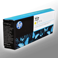 HP Tinte F9J78A 727 yellow