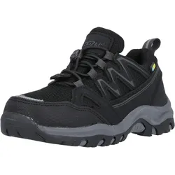 Trainingsschuh ZIGZAG "Docheet", Kinder, Gr. 33, schwarz, Kunstfaser, Lederimitat, Schuhe, mit funktionalen Eigenschaften