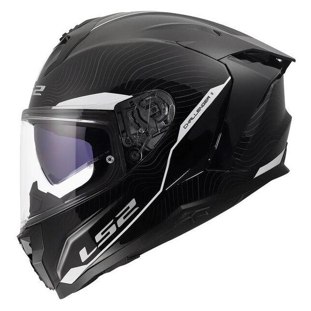LS2 FF817 CHALLENGER II ESSENTIAL Integralhelm (L) (168170802L)