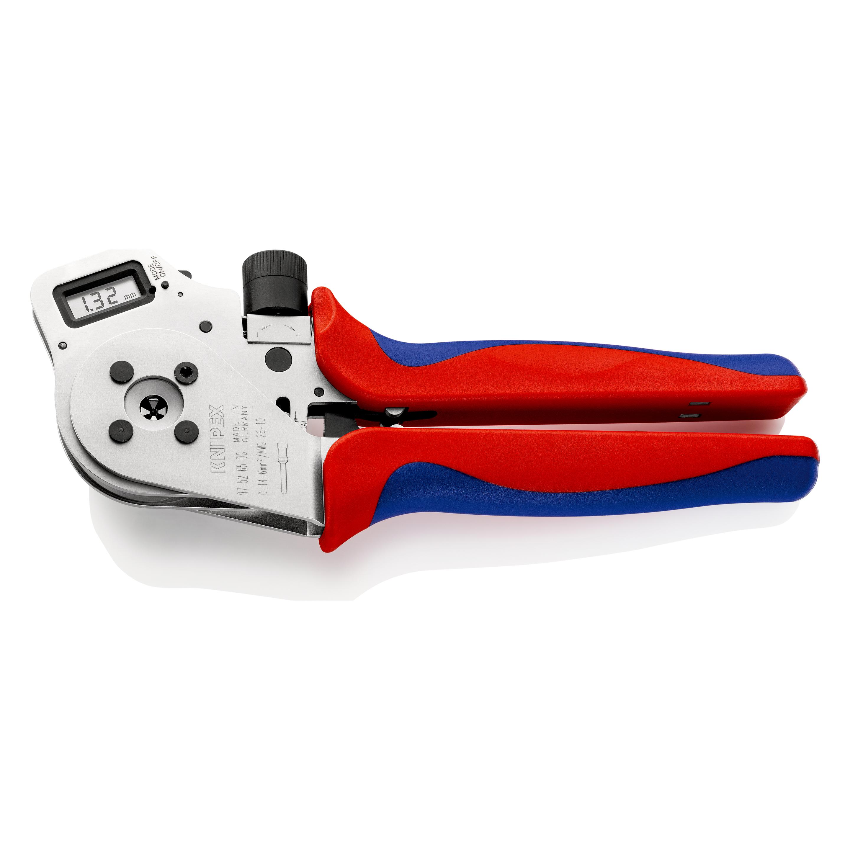 Knipex Vierdornpresszange für gedrehte Kontakte (250 mm) (97 52 65 DG)
