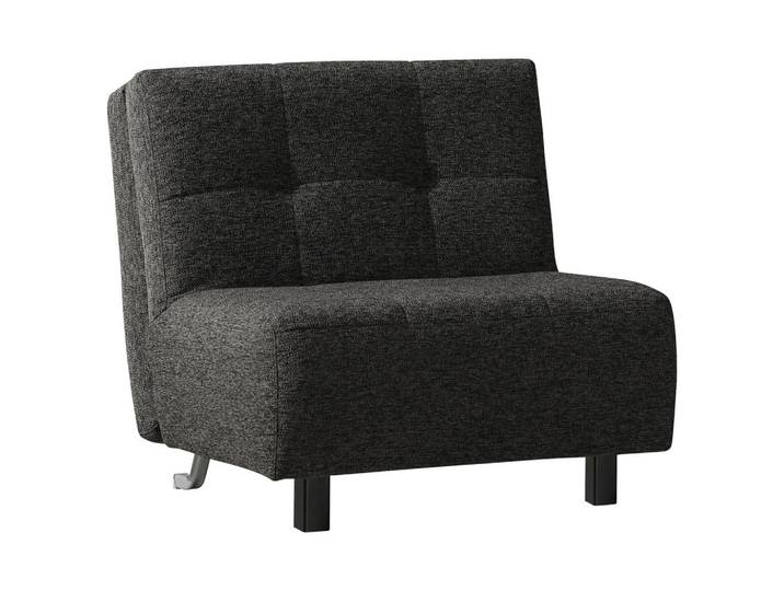 Novel Schlafsessel Juice, Anthrazit, Metall, Uni, 85x92x102 cm, Fußauswahl, Stoffauswahl, Liegefunktion, Wohnzimmer, Sofas & Couches, Schlafsofas, Schlafsessel