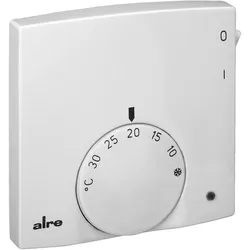 ALRE RTBSB-201.062 Raumtemperaturregler, Aufputz superflach RTBSB201062, Thermostat, Weiss