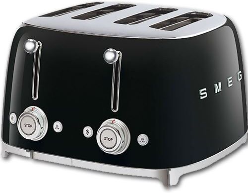 SMEG Torradeira 4 Fendas  Anni 50 TSF03BLEU - Preto