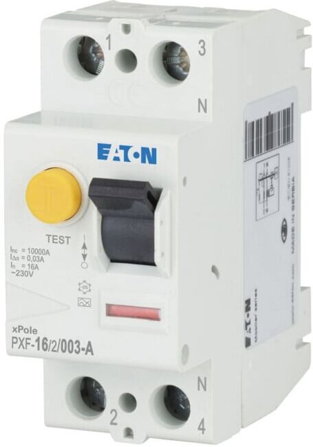 Eaton Disjoncteur différentiel 16A 2p, 30mA PXF-16/2/003-A (236730)