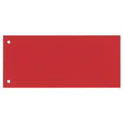DONAU Trennstreifen 190 g/m2 rot