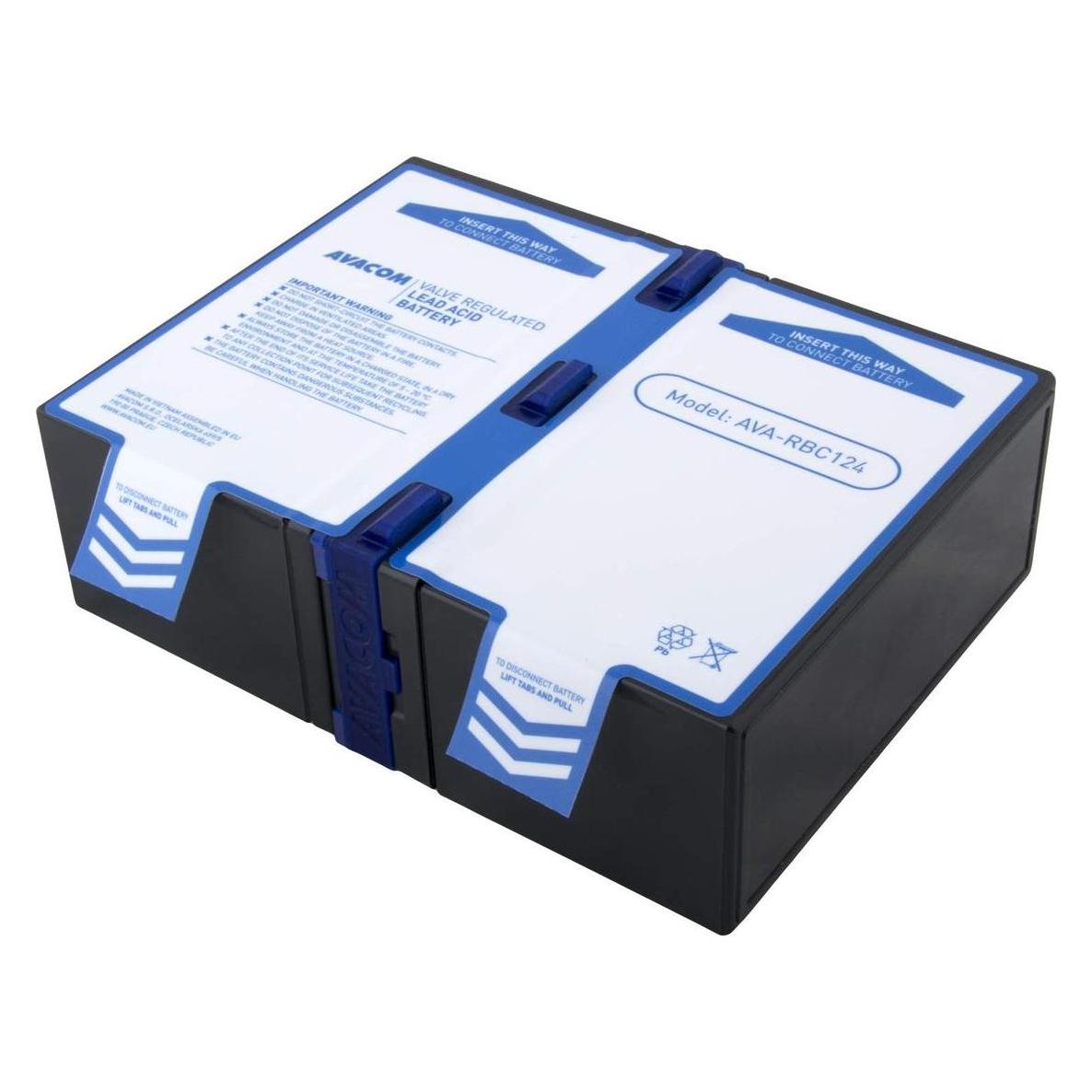 Avacom Replacement For Rbc124 - Battery For Ups (2pcs Of Batteries Typu Hr) (AVA-RBC124)