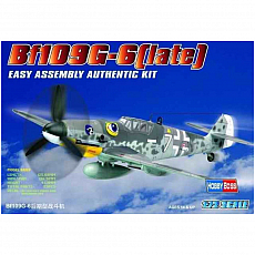 Hobby Boss - Bf109 G-6 (Late) - Easy Assembly Kit - 1:72 - 31 Teile 309436