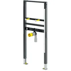 Viega, Zubehör Sanitärinstallation, GmbH & Co.KG Waschtisch Element Prevista Dry Stahl, Objektvariante 1120mm