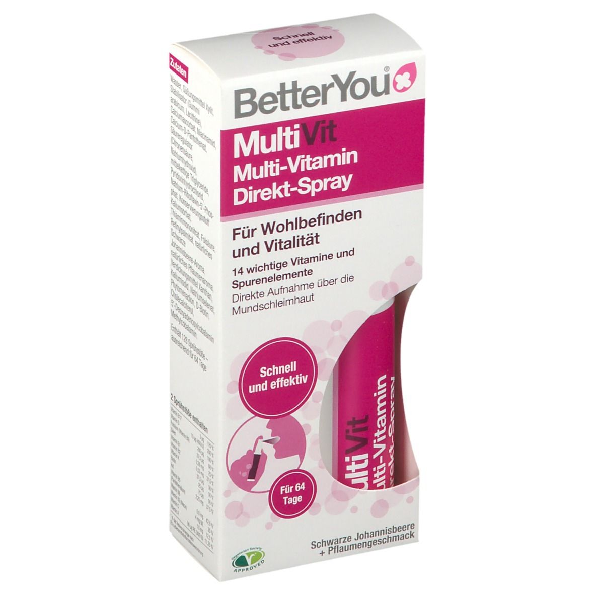 Betteryou MultiVit Direkt-Spray 25 ml Spray
