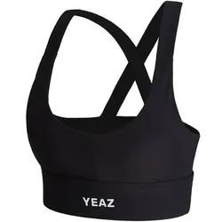 YEAZ Damen Shirt VIBRANT, Größe S in Schwarz Schwarz
