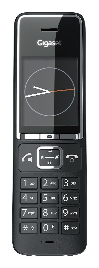 Gigaset Analoges/DECT-Telefon Comfort 550HX (Schwarz) S30852-H3051-B1