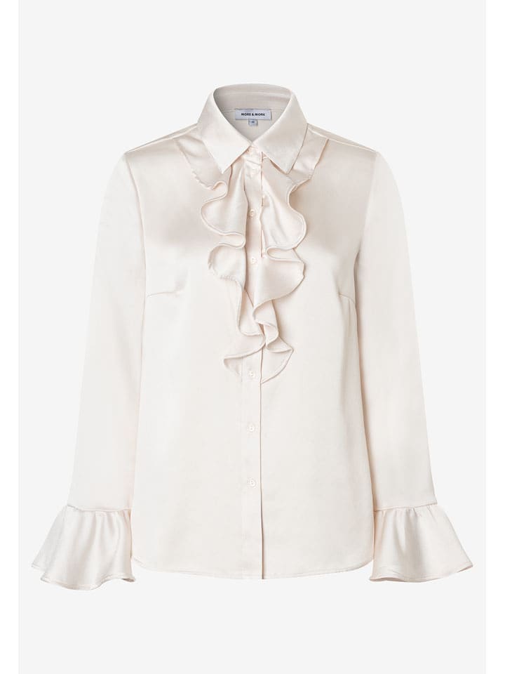 More & More Bluse in Champagner - 36