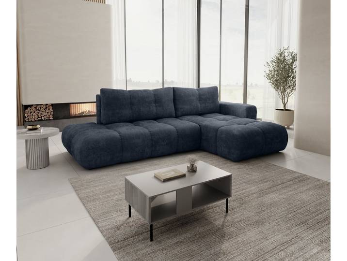 yourhouse24 Ecksofa SOHO, mit Schlaffunktion & Bettkasten, weicher Chenille-Stoff