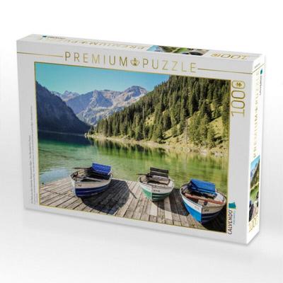 CALVENDO Puzzle Ein Motiv aus dem Kalender Naturparadies Allgäu - Von Oberstdorf bis Füssen | 1000 Teile Lege-Größe 64x48cm Foto-Puzzle für glückliche
