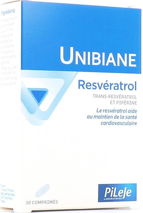 UNIBIANE Resveratrol 30 comp