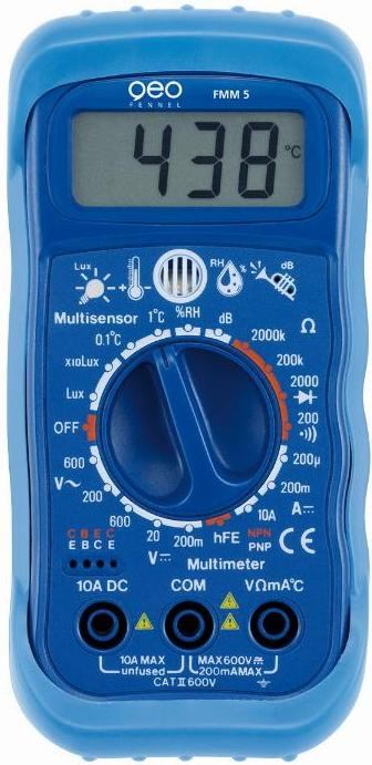 geo-FENNEL Multimeter met meerdere sensoren model FMM 5 GEO 800600