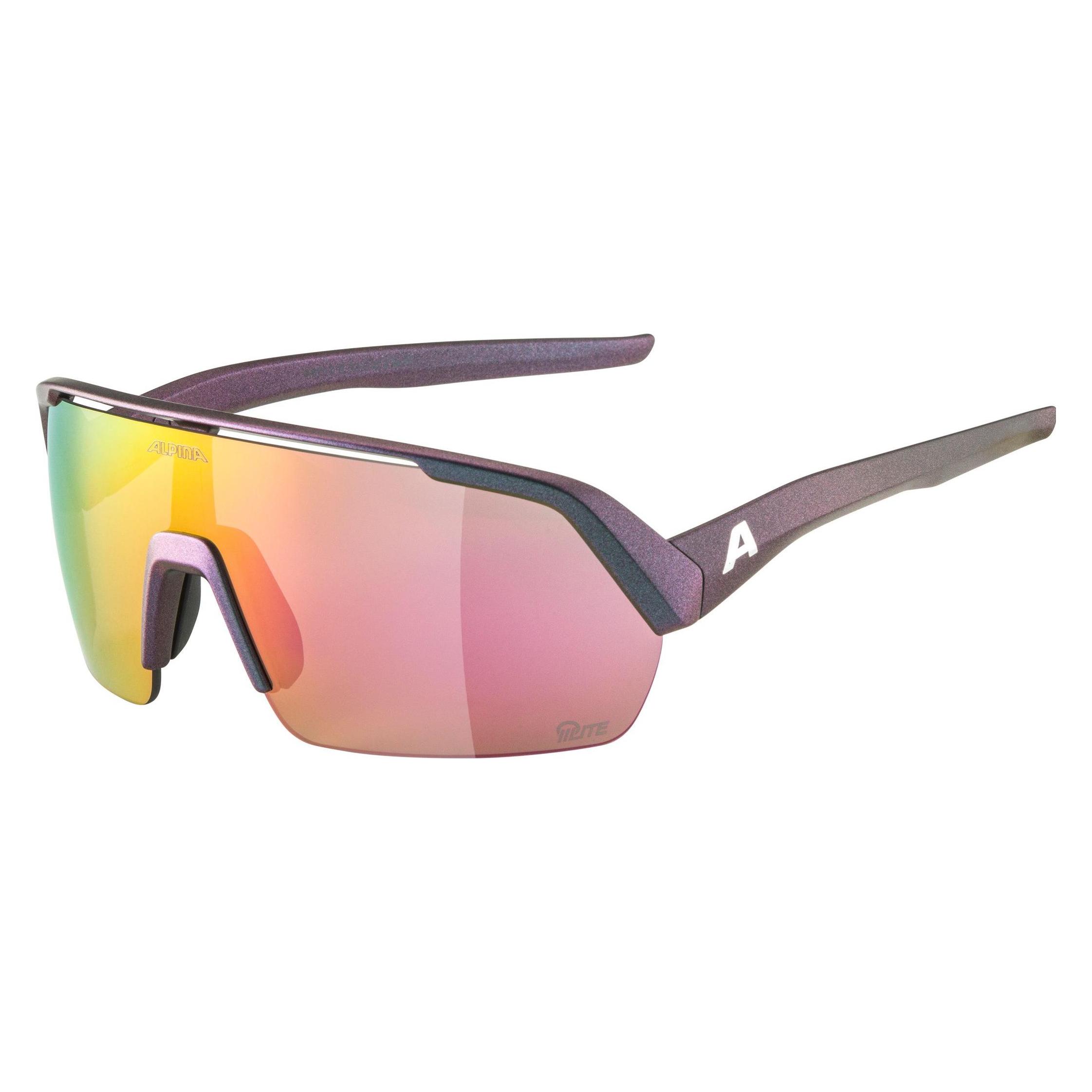 Alpina Turbo HR Q-Lite (Black-purple matt, Pink) (A8713033)